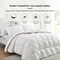 Puredown Supreme Comfort All Seasons Goose Feather and Down Duvet Insert - Luxurious and Soft Year-Round Bedding